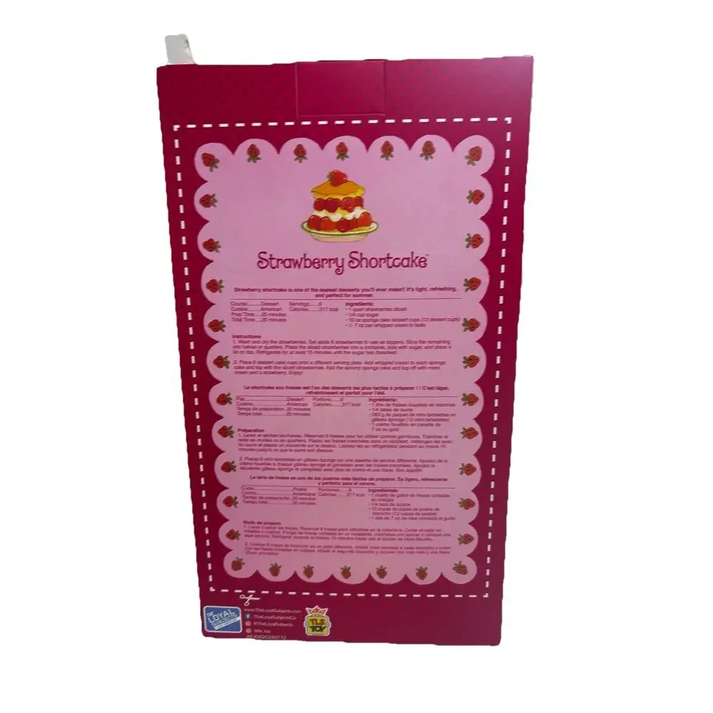 New Strawberry Shortcake Rag Doll The World of Strawberry Shortcake 14 Inch Doll